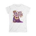 Boss Babe / Sassy Cat Graphic Tee — Women's Empowerment Short Sleeve Shirt
