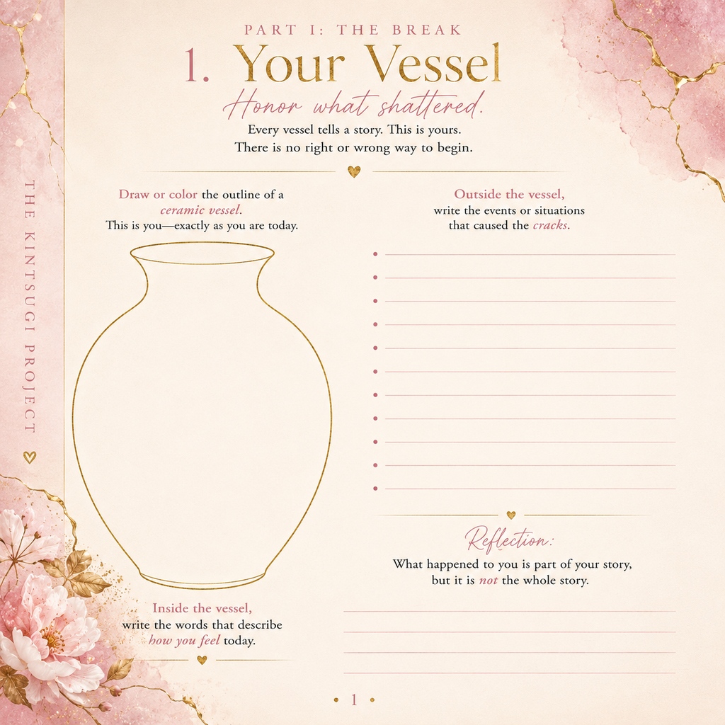 The Kintsugi Project: She Rose From Her Wounds