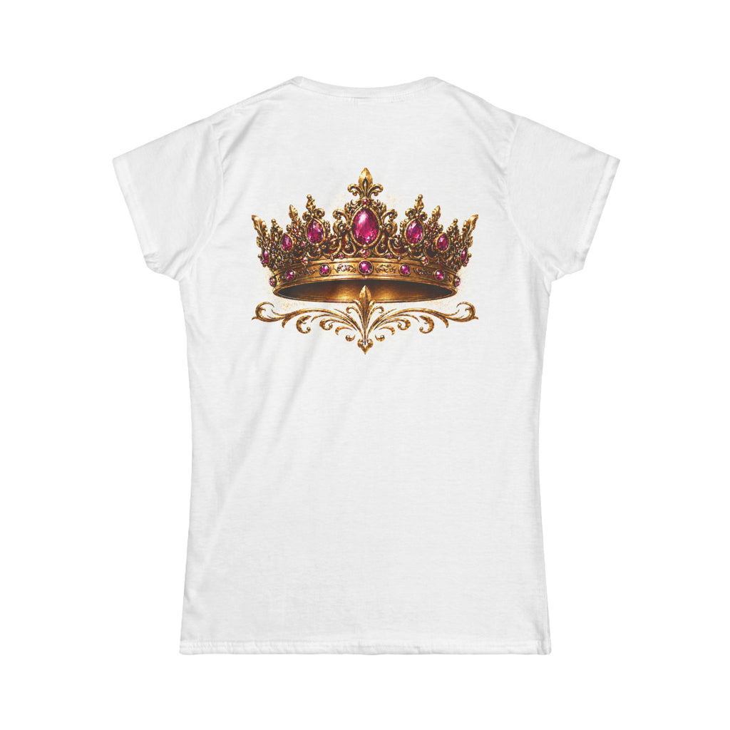 Pink Gold Leo Zodiac Crown T-Shirt | Women's Tee