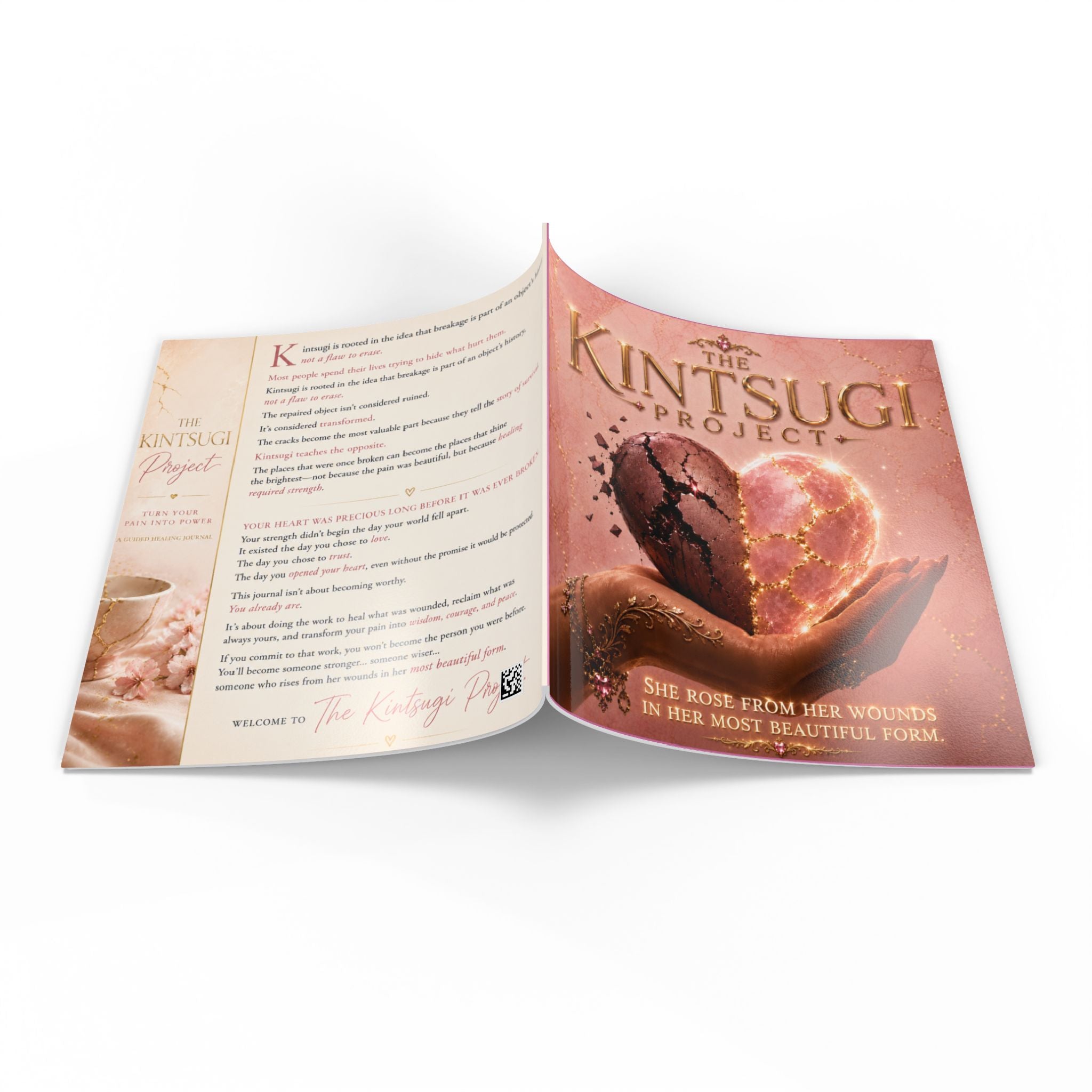 The Kintsugi Project: She Rose From Her Wounds
