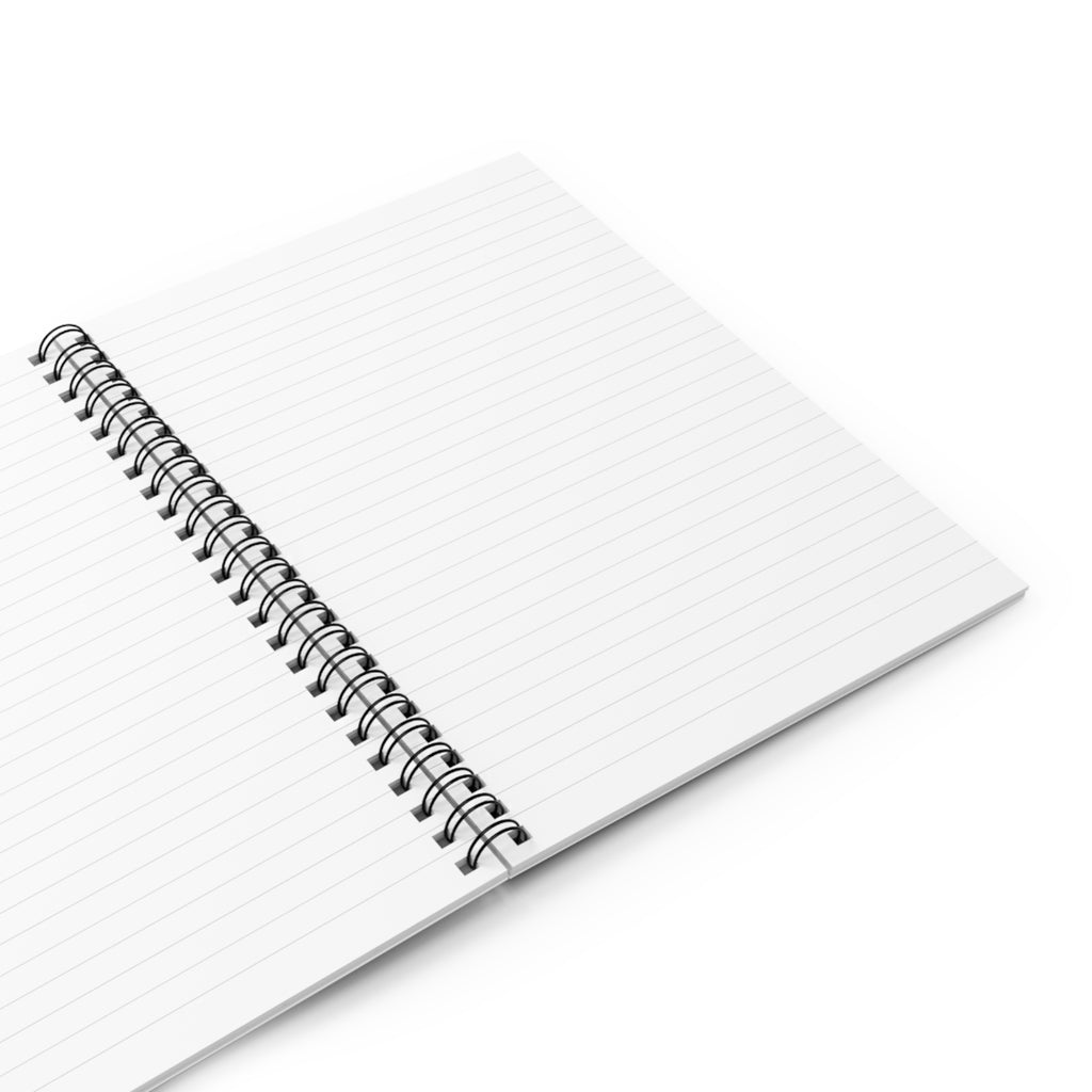 Leo Zodiac Notebook — Red Spiral Journal with Crowned Leo Symbol